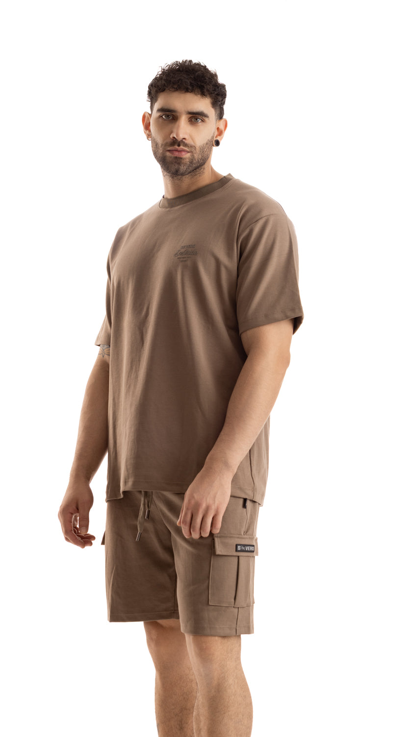 Conjunto Oversized Pantaloneta Cargo SEVERO