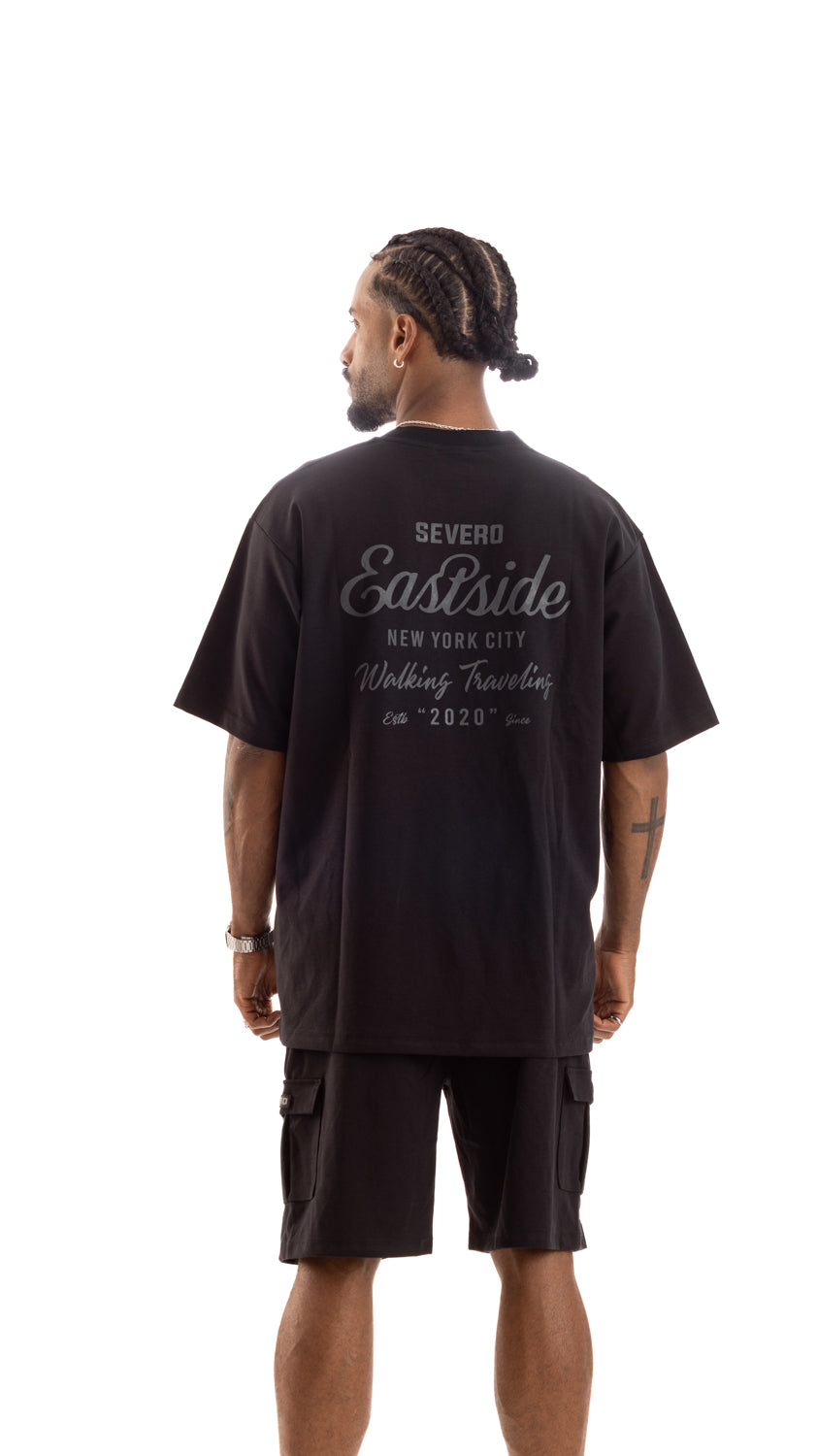 Conjunto Oversized Pantaloneta Cargo SEVERO