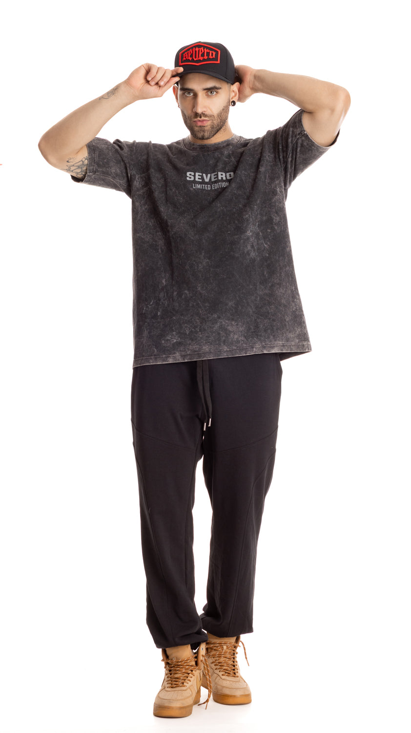 Camiseta Oversized Vintage Limited SEVERO