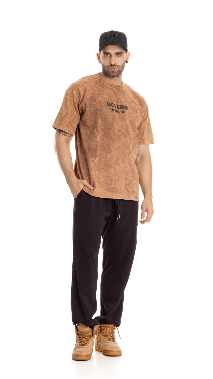 Camiseta Oversized Vintage Limited SEVERO